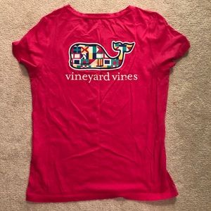 Vineyard Vines Tee Shirt - Pink, Small